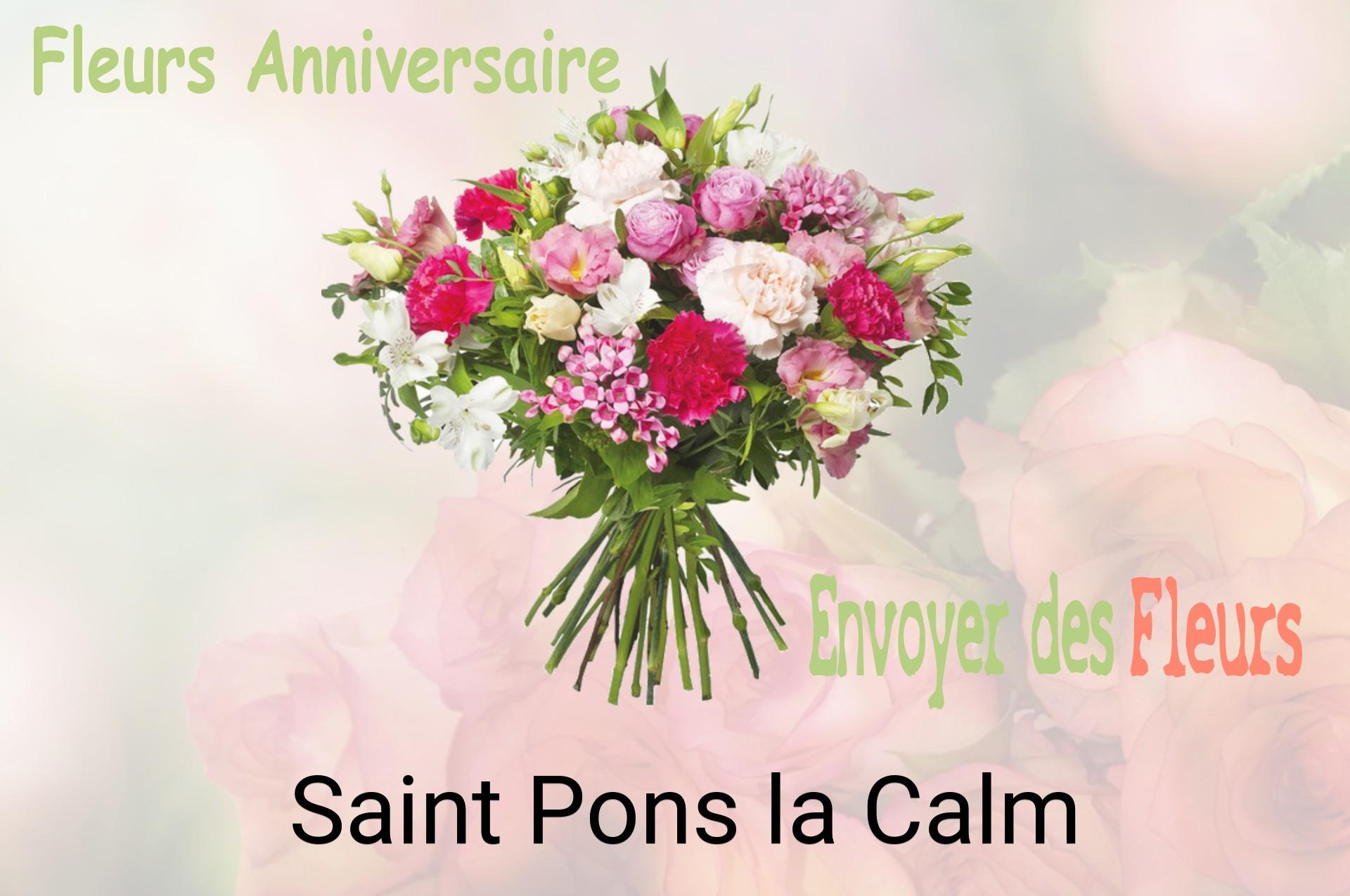 Bouquet de fleurs d’anniversaire livré à Saint-Pons-la-Calm