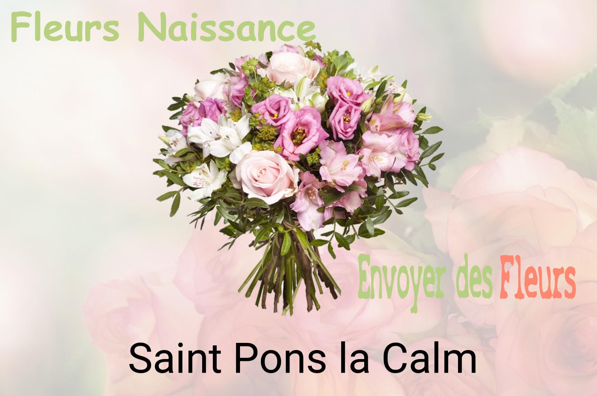 Bouquet de fleurs de naissance livré à Saint-Pons-la-Calm
