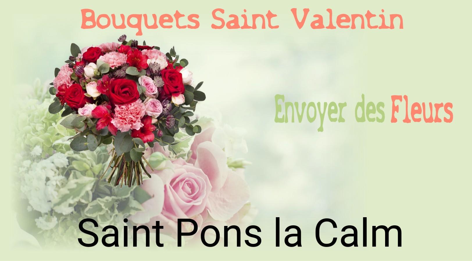Roses de Saint-Valentin livrées à Saint-Pons-la-Calm