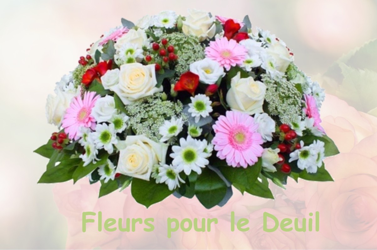 fleurs deuil SAINT-PONS-LA-CALM